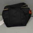 Mancro Breastmilk Cooler Bag with Ice Pack, Fits 6 Baby Bottles Up to 9 Ounce Insulated Baby Bottle Bag, Breast Milk Cooler on The go with Strap, Bottle Storage Bag for Nursing Mom Daycare, Black