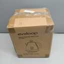 Evoloop Electric Tea Kettle, 1500W /1.7 Liter Hot Water Boiler Heater Pot, Retro Electric Kettle with Thermometer, Auto Shut-Off & Boil-Dry Protection, BPA Free,Stainless Steel Teapot (Green grey)