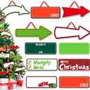 Christmas Tree Decorations - 20 Packs Christmas Tree Hanging Ornament Holiday Xmas Ornaments Xmas Decorations Decor Home Indoors