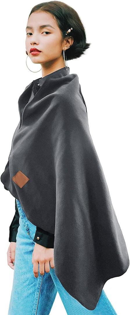 Heated Shawl Blanket - Electric Throw Wrap Winter Heated Shawl - Knee Leg Wrap in the car