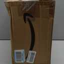 Amazon Basics 6-Sheet Cross-Cut Paper and Credit Card Shredder with 3.8 Gallon Bin, Shreds Staples, Black