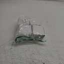 QWORK Espresso Shot Glass with Handle, 4 Pack 3-Ounce Double Spout Glass Measuring Cup Triple Pitcher Milk Cup with Two Scales (OZ&ML)