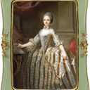 SYLVIA'S SHOP Vintage 5x7 Picture Frame, Antique Ornate Photo Frame, Table Top Display and Wall Hanging Home Decor, Old Fashioned Gorgeous Photo Gallery Art Deco, Green with Gold