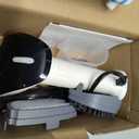 Powerful Handheld Fabric Steamer - 1800W with Fast Ceramic Heat-Up Plate, 2-in-1 Ironing & Wrinkle Remover, Steam Nozzle, Lint Brush - White, for US 120V Only