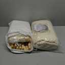 Teepee Tent for Kids with Padded Mat Cotton Canvas Kids Teepee with Pompom for Toddlers Indoor Play Tent for Girls Boys with Stars Lights, Carry Bag, Banner Flag (Cream)