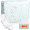 Dog Diaper Liners for Male and Female Dogs, 150ct, Super Absorbent Disposable Dog Diapers Booster Pads fit Most Pet Belly Bands and Wraps (Long)