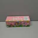 60 Pack Plastic Printed Easter Eggs, 2.4 Inch Fillable Empty Eggs Bulks for Easter Eggs Hunt, Easter Basket Stuffers Fillers, Classroom Prize Supplies, Filling Treats and Party Favors