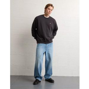 American Eagle Sweatshirt, Type Top, Medium Black