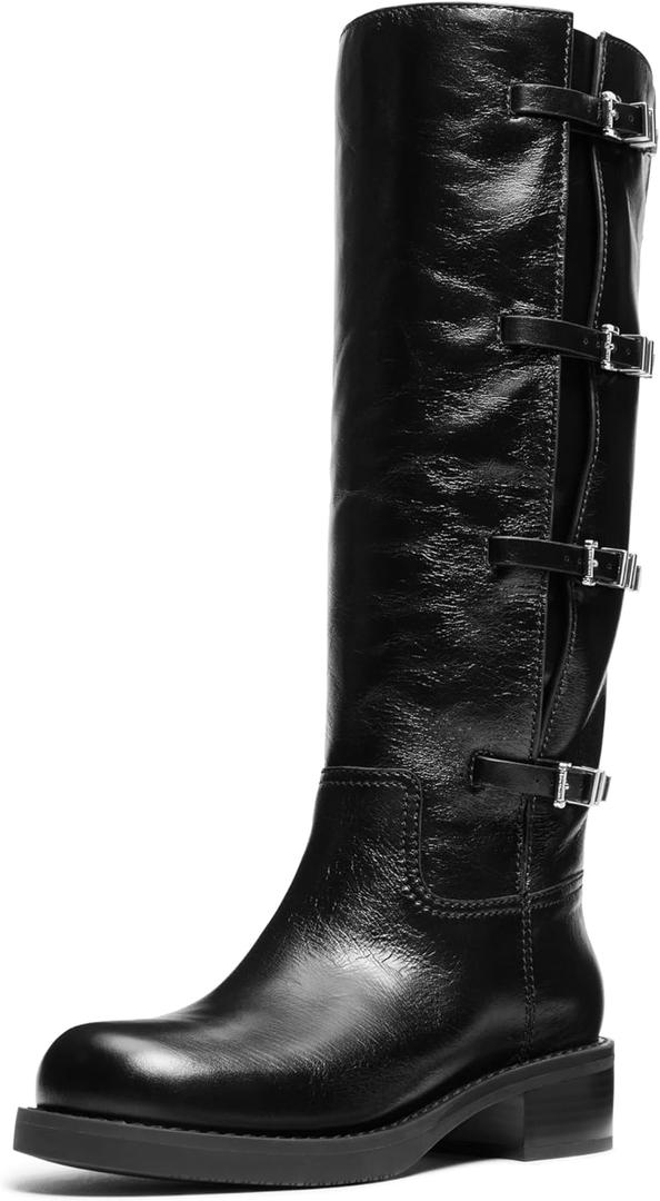 Michael Kors Women's Darrington Boot (9.5, Black)