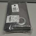 NICETOWN Grey Blackout Curtain 84 inches Long for Bedroom - Thermal Insulated Window Treatment with Grommet Room Darkening Thermal Insulated Panel for Living Room, W52 x L84, 1 Panel