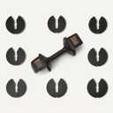 Amazon Basics Adjustable Dumbbell, 25 lb