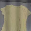 SUUKSESS Women Crew Neck Short Sleeve Thong Bodysuit Shirts Basic Top, XL