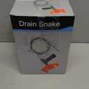 33 Feet Drain Snake Auger, Plumbing Snake Drain Hair Clog Removal Tool, Sink Unclogger Drain, Heavy Duty Toilet Snake Auger, Cleaner Tool for Bathroom Kitchen Tub Shower Drain Clog Remover with Gloves