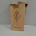 Brightown Snowflake Lights Outdoor Pathway, 8 Packs Lighted Branches Christmas Yard Decor, Small Tree with Lights, Twig Branch Outdoor Christmas Decorations, Pure White