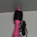 Hair Dryer Brush Blow Dryer in One, Upgraded 4 in 1 Hair Dryer and Styler Volumizer with Negative Ion Anti-frizz Ceramic Titanium Barrel Hot Air Hair Straightener Brush