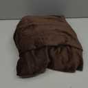 H.VERSAILTEX Velvet Stretch Individual Chaise Cover Sectional Couch Covers for L Shaped Sofa Both Left/Right Furniture Protector Seat Cushion Sofa Cover (1 Piece Chaise Cover, Brown)