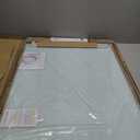 VUSIGN Glass Dry Erase Board for Wall, 36" x 24" Magnetic Dry Erase Board, Large Frameless Mounted White Board Dry Erase for Office, Home, School