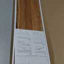 Floating Shelves Set of 2, Solid Elm Wood Wall Shelves 32 Inch - Invisible Bracket Mount for Living Room, Bedroom, Kitchen, Bathroom - Natural