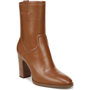 Franco Sarto Women's Informa Whit Bootie (5.5, Cognac Brown Smooth)