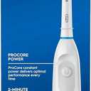 Oral-B Pro 100 3D White, Battery Powered Electric Toothbrush, White