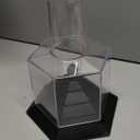 Kingsyard Metal Bird Feeder for Outdoor Hanging, Wild Bird Feeders with Circular Perch, Easy to Clean & Refill, 4 lbs Large Seed Capacity, Red