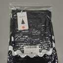 ZESICA Women's Summer Swing Mini Dress Casual Spaghetti Straps Sleeveless Smocked Backless Flowy A Line Sundress (Black, L)