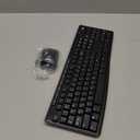 Logitech MK270 Wireless Keyboard and Mouse Combo for Windows, 2.4 GHz Wireless, Compact Mouse, 8 Multimedia and Shortcut Keys, 2-Year Battery Life, for PC, Laptop - Black