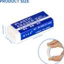 2 x 12 Pack Pencil Erasers, Large White Erasers for School, Art Erasers for Kids Drawing Bulk