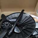 Lasko Pedestal Fan, Oscillating Fan for Bedroom with Adjustable Height and 3 Cooling Speeds, Portable, 18", Black, 1827
