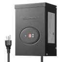 DEWENWILS 300W Low Voltage Landscape Transformer, Outdoor Weatherproof Transformer with Timer and Photocell Sensor, 120V AC to 12V/12V AC for LED Lighting, Spotlight, Pathway Light, ETL Listed