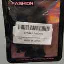 Long Black Side Bangs 2Pcs Set Wavy Curly Clip on Bangs for Women Wavy Curly Clip in Curtain Bangs for Daisy Use