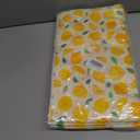 2 x Lemon Kitchen Towels 4 Pack | 16"x28" Absorbent Dish Cloths Set, Super Soft Decorative Towels for Cooking, Cleaning, Drying Dishes - Lemon Print