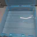 ArtBin 6955AA Super Satchel Compartment Box Clear Craft Organizer Storage Case - Aqua