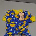 PUPTECK Soft Fleece Dog Pajamas for Small Medium Dogs, Dog Onesie Puppy Sweaters Clothes Jumpsuit Pjs, Cute Jammies Cat Coat Pet Costume Apparel, M