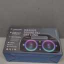 Speakers, 80w (Peak) Portable Wireless Speaker with Lights, Stereo Loud Sound, IP67 Waterproof, Deep Bass Outdoor Speakers Bluetooth 5.3 Dual Pairing for Home Party Beach Camping, Gifts