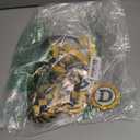 Graduation Leis 2026 and Cords, Grad Money Leis with 8 Grad Glitter Patches for Graduation Party Decorations (Black & Gold)