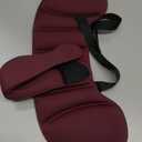 Travel Pillow, Airplane Neck Pillow for Long Flight, Oversized Head Strap with 3D Eye Mask for Sleep, 360Support Headrest, Stop Bobblehead, Ultimate Travel Essentials for Men Women Red (Premium)