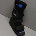 United Ortho USA14115 Short Air Cam Walker Fracture Boot, Medium, Black