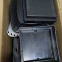 Solar Post Cap Lights Outdoor, Glass Deck Fence Post Cap Light Solar Powered for 4x4 Vinyl/Wooden Posts, Solar Lamp Post Light with 2 Lighting Modes for Patio Garden, Bright Warm White (2 Pack)