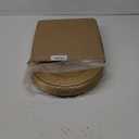 Hiceeden 12 Pack Gold Charger Plates for Dinner Plates, 13" Round Plastic Chain Shaped Charger Service Plates, Decorative Chargers Bulk for Table Setting, Wedding, Party, Event