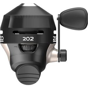 Zebco 202 Spincast Fishing Reel, Right-Hand Retrieve, Durable All-Metal Gears, Stainless Steel Pick-up Pin, Pre-Spooled with 10-Pound Zebco Fishing Line,