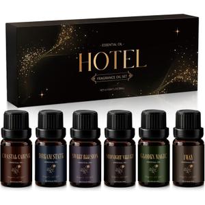 Hotel Collection Diffuser Oil, Hotel Diffuser Oils, Luxury Essential Oil for Diffuser, Soap & Candle Making Scents - 1 Way, Dream State, Coastal Cabine, Gloden Magic (2.02 Fl Oz (Pack of 1))