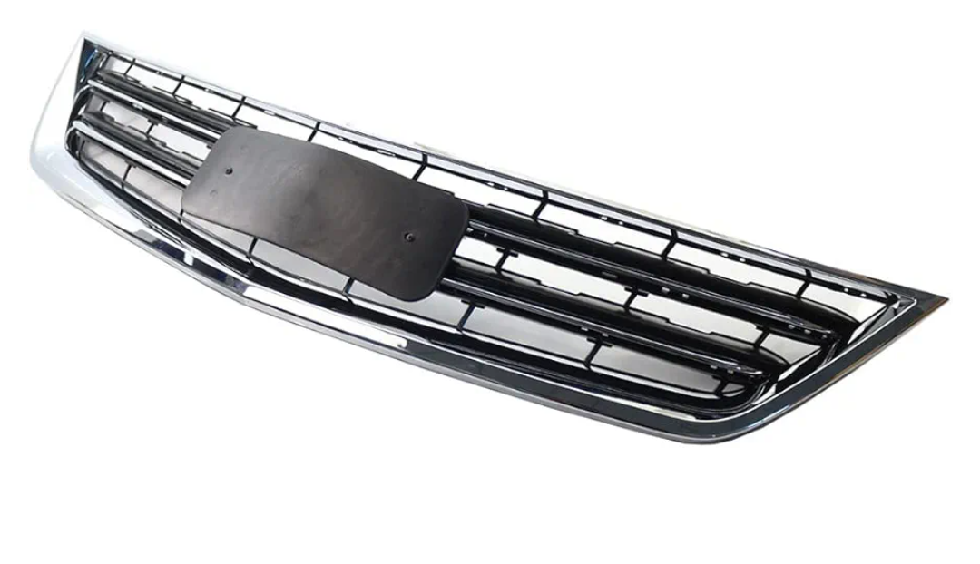 Cnfang4 Front Upper Center Grill Grille Bumper Replacement 1pc for Chevrolet Impala Sedan 2014 2015 2016 2017 2018 2019 2020, ABS plastic Chrome