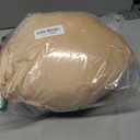 Adjustable Fat Suit Costume  Fake Belly Stuffer with Zipper Padding, Santa Belly for Men Women, Funny Halloween Cosplay & Christmas Costume Accessory