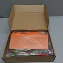 12 Pcs Thanksgiving Basket for Gifts Empty with Cellophane Bag & Ribbon Bow Fall Novel Orange Brown Green Gift Wrapping Basket for Autumn Birthday Wedding Party Favor Supplies 9.8 x 6.5''