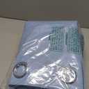 144 Inch Extra Long Linen Blue Curtains Full Blackout 12ft Length, Noise Reducing Energy Saving Living Room High Ceiling 2 Story Tall Curtains, Dusty Blue, W52 x L144, 2 Panels