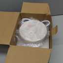 Travel Electric Kettle-Collapsible Portable Electric Kettle, 600W Foldable Small Water Boiler with 4-Temp Presets, Food Grade Silicone for Hotel, Office, Camping (Beige, 600mL)