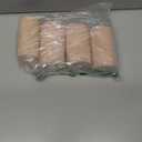 4 Rolls Elastic Tape, Breathable Self Adhesive Bandage Wrap, Flexible Stretch Bandages for Sports Wrists Sprains Knees Ankles, for Animals and Pets, 5 Yards (4 Inch in Width)