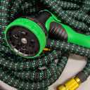 Expanding Garden Hose 100 ft - Expandable Garden Hose Leak-Proof with 3 -Layer Latex Core - 2026 Version/New Patented,Lightweight, Durable, No-Kink Flexible Retractable Water Hose