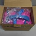 DECOCKRAT Balloon Pump - Electric Dual Nozzle Air Pump for Balloon, Portable Balloon Blower Save Time and Effort, Inflator for Parties & Decorations - 110V-120V, 600W, BluePink